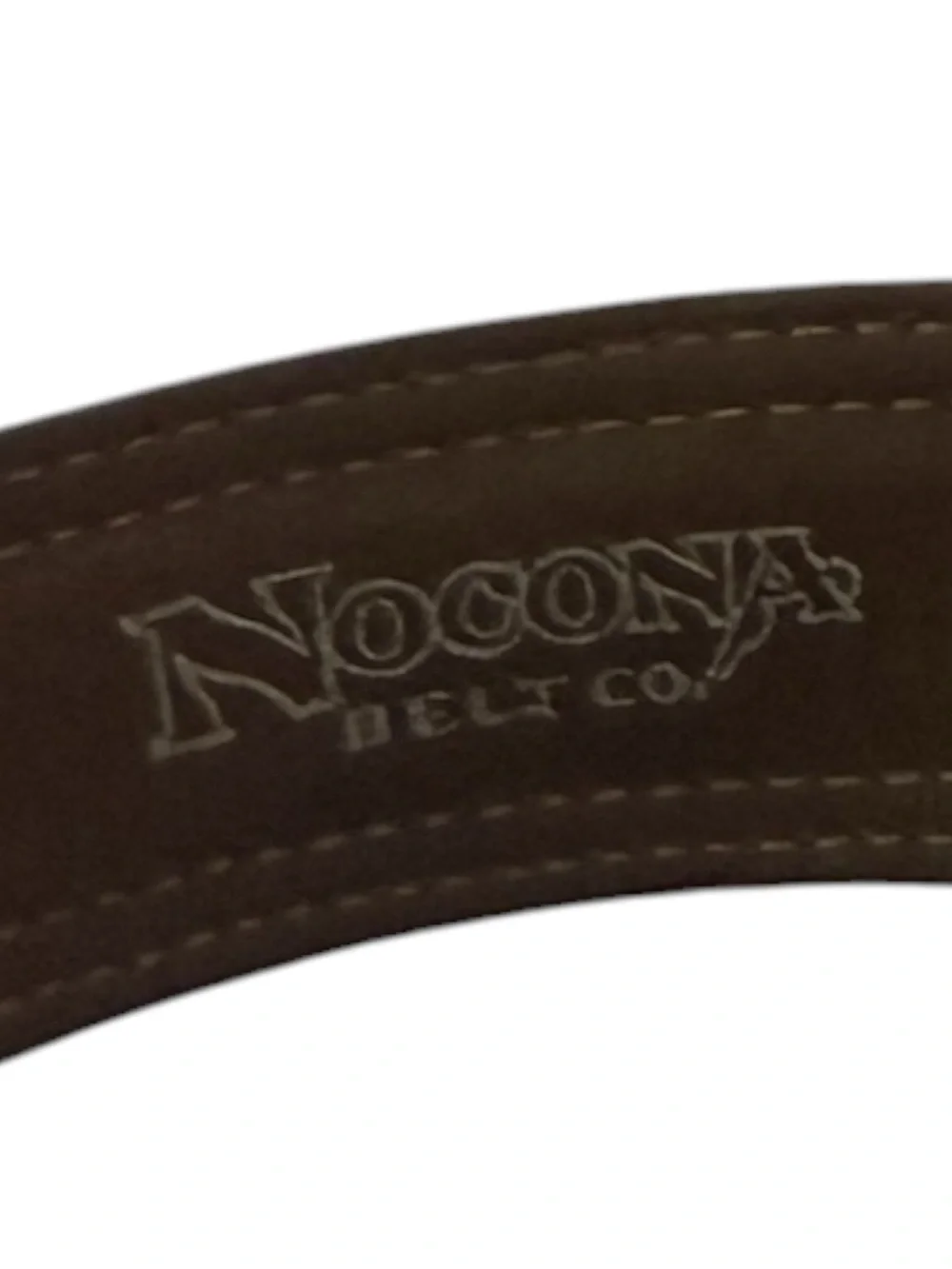 Nocona Boys Brown Camo Genuine Leather Belt Size 18 Western Cowboy NEW